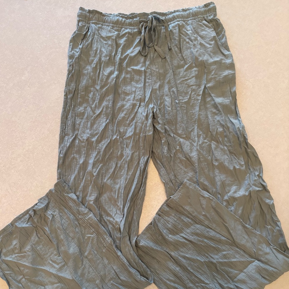 Zara Wide-Leg Drawstring Pants